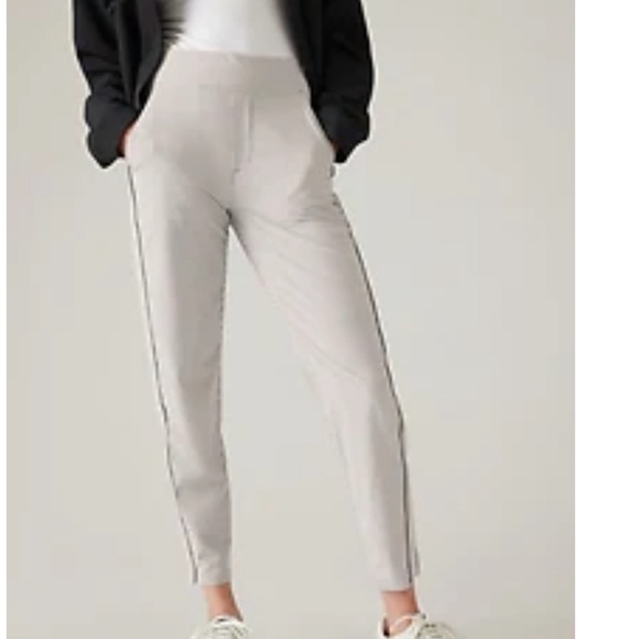 Athleta Pants - NWT Athleta Brooklyn Textured Ankle Pants, 12